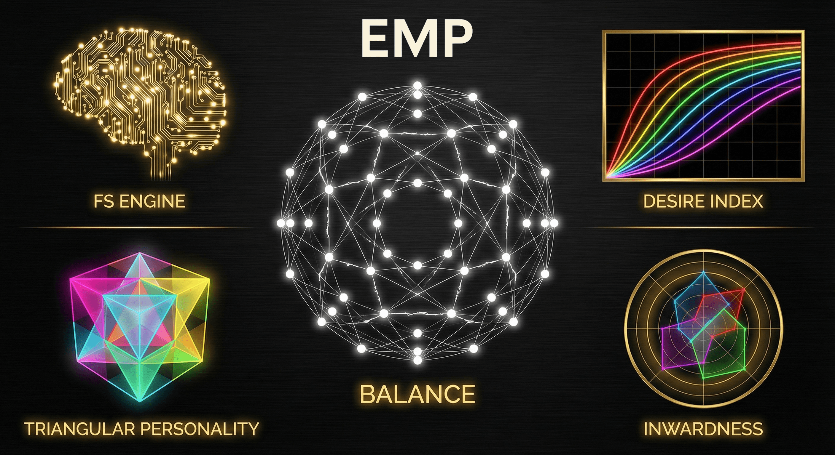 EMP Experience Meaning Possibility 視覺系統圖